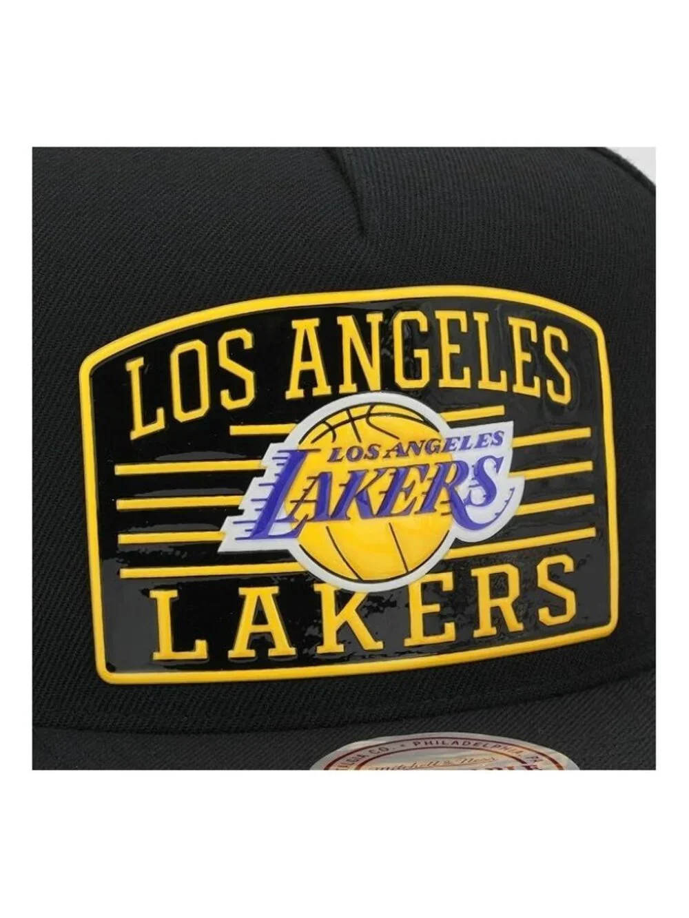 Mitchell & Ness Los Angeles Lakers Snapback Hat Adjustable Cap